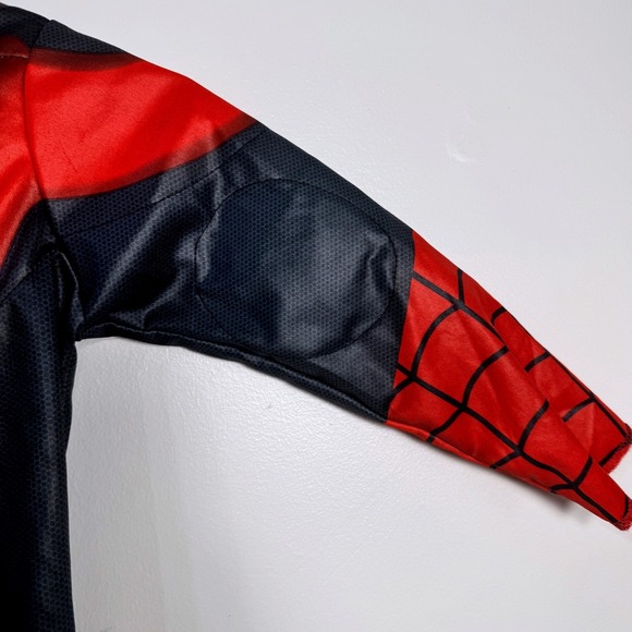 Marvel Spiderman Miles Morales Costume Jumpsuit Kids 4T Cosplay Spidey Bodysuit - Picture 3 of 10